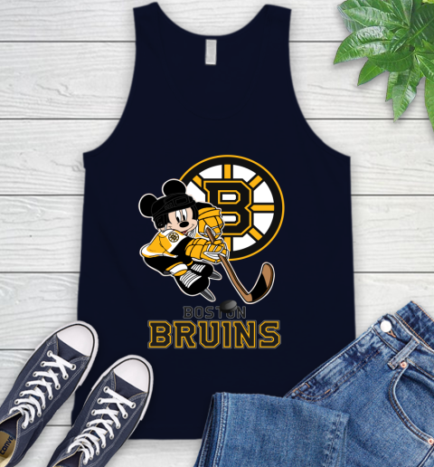 NHL Boston Bruins Mickey Mouse Disney Hockey T Shirt Tank Top 3