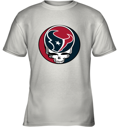 NFL Team Houston Texans x Grateful Dead Logo Band Youth T-Shirt
