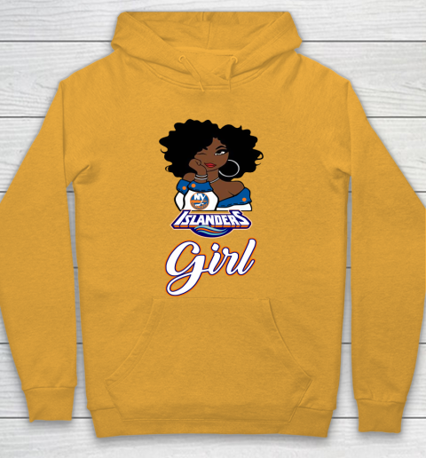 New York Islanders Girl NHL Hoodie 3