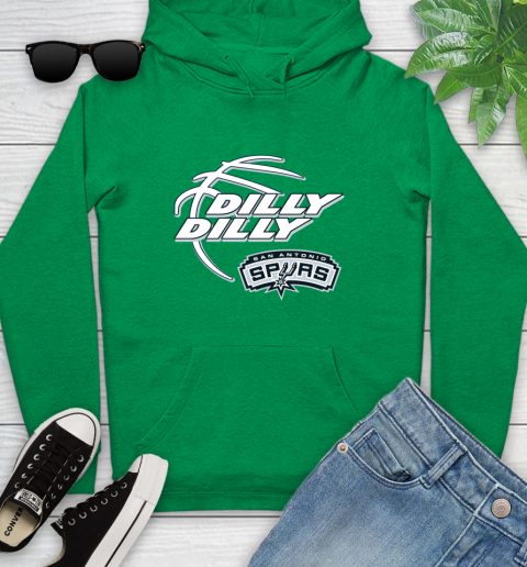 NBA San Antonio Spurs Dilly Dilly Basketball Sports Youth Hoodie 7