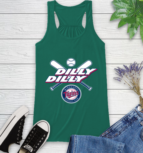 MLB Minnesota Twins Dilly Dilly Baseball Sports Racerback Tank 7