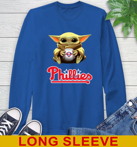 MLB Baseball Philadelphia Phillies Star Wars Baby Yoda Shirt 66