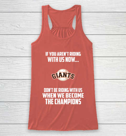 MLB San Francisco Giants Baseball We Become The Champions Racerback Tank 3