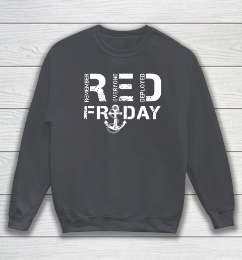 On Fridays We Wear Red Friday Military Navy Soldiers Sweatshirt 4