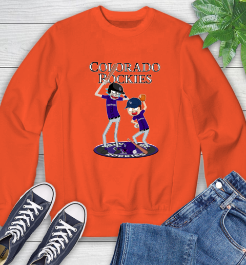 MLB Colorado Rockies Rick And Morty Baseball 28