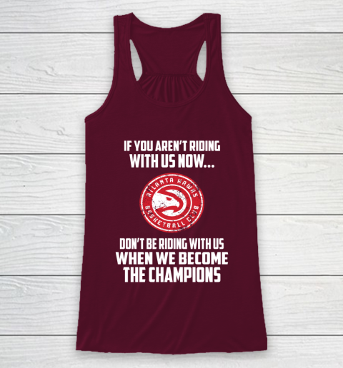 NBA Atlanta Hawks Basketball We Become The Champions Racerback Tank 2