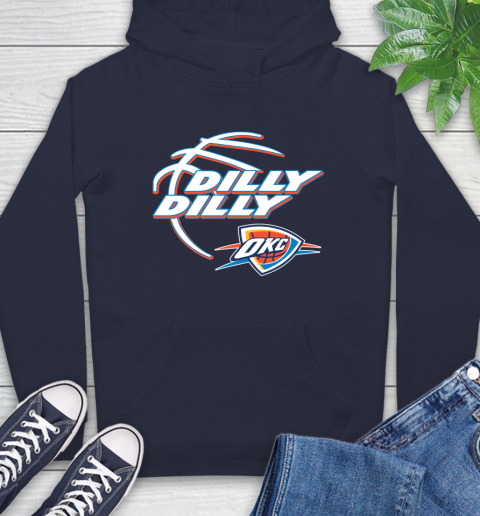 NBA Oklahoma City Thunder Dilly Dilly Basketball Sports Hoodie 4