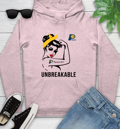 NBA Indiana Pacers Girl Unbreakable Basketball Sports Youth Hoodie 6