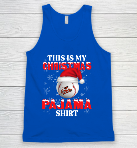 Baltimore Orioles This Is My Christmas Pajama Shirt MLB Tank Top 4