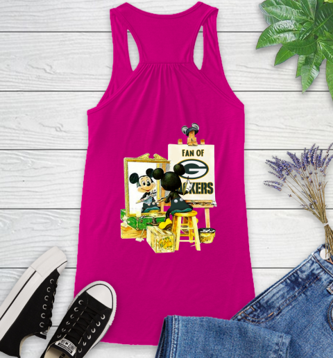 NFL Football Green Bay Packers Mickey Drawing Shirt 41