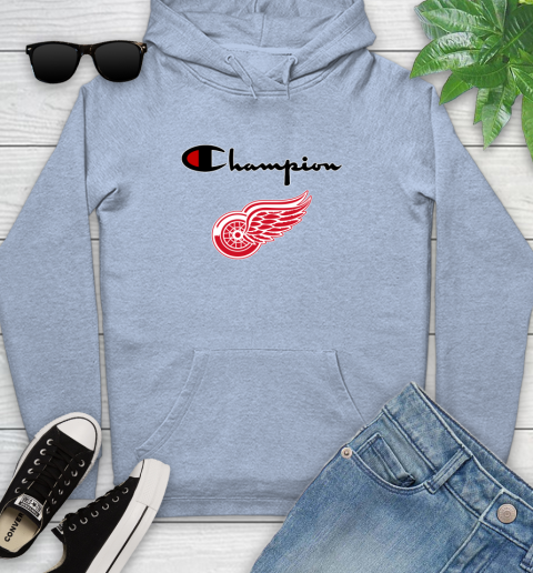 NHL Hockey Detroit Red Wings Champion Shirt Youth Hoodie 7
