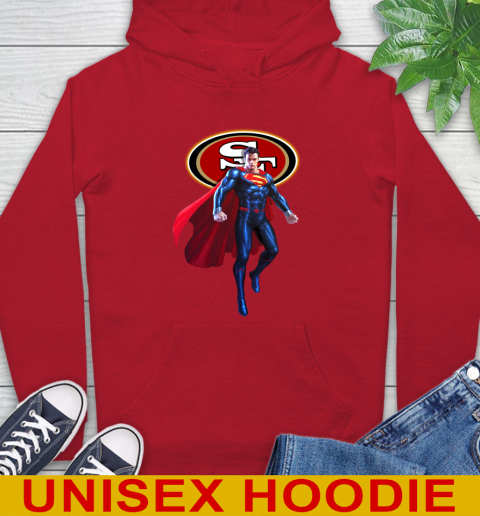 NFL Superman DC Sports Football San Francisco 49ers Hoodie 10
