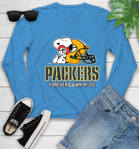 NFL The Peanuts Movie Snoopy Forever Win Or Lose Football Green Bay Packers 131