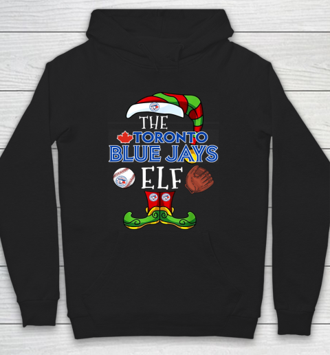 Toronto Blue Jays Christmas ELF Funny MLB Hoodie