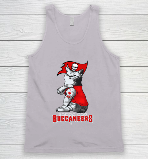 NFL Football My Cat Loves Tampa Bay Buccaneers Tank Top 3