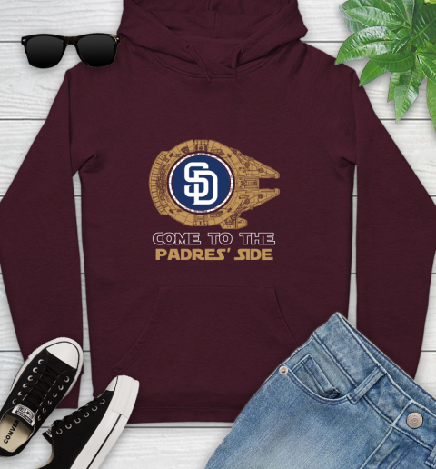 MLB Come To The San Diego Padres Side Star Wars Baseball Sports Youth Hoodie 8 MLB Come To The San Diego Padres Side Star Wars Baseball Sports Youth Hoodie - Image 8