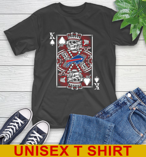 Buffalo Bills NFL Football The King Of Spades Death Cards Shirt T-Shirt