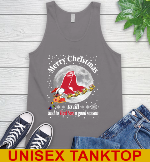 Boston Red Sox Merry Christmas To All And To Red Sox A Good Season MLB Baseball Sports Tank Top 6