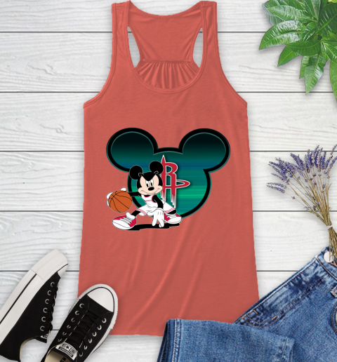 NBA Houston Rockets Mickey Mouse Disney Basketball Racerback Tank 4