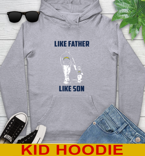 San Diego Chargers NFL Football Like Father Like Son Sports Youth Hoodie 6