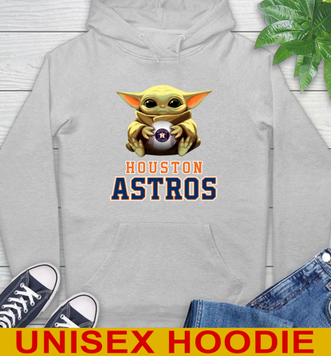 Baby Yoda hug Houston Astros shirt, hoodie, sweater, ladies-tee and tank top