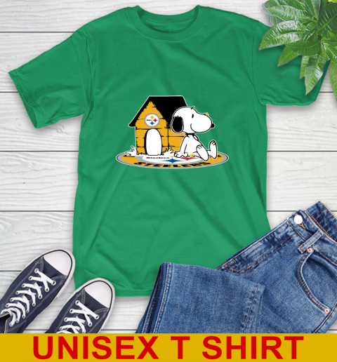 NFL Football Pittsburgh Steelers Snoopy The Peanuts Movie Shirt T-Shirt 7