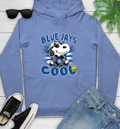 MLB Baseball Toronto Blue Jays Cool Snoopy Shirt Youth Hoodie 11