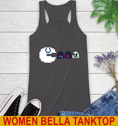 Indianapolis Colts NFL Football Pac Man Champion Racerback Tank 12