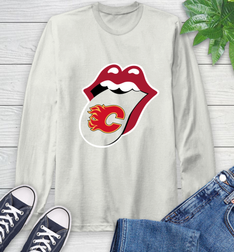 Calgary Flames NHL Hockey Lips I Root For My Team Adoring Fan 69