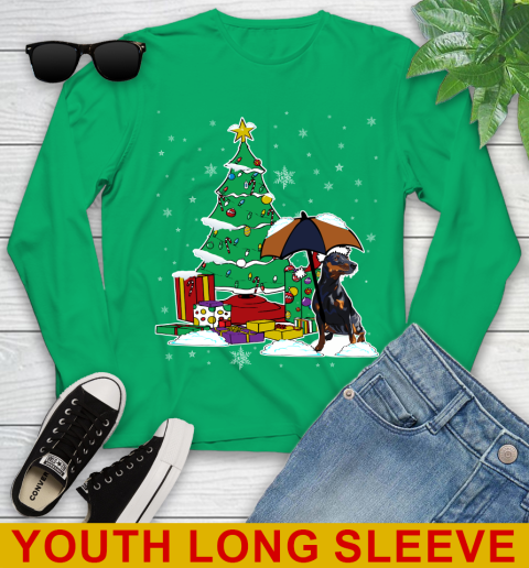 Dobermann Christmas Dog Lovers Shirts 123