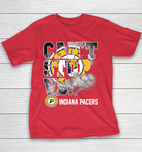NBA Indiana Pacers Basketball Can't Stop Vs Youth T-Shirt 7