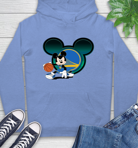 NBA Golden State Warriors Mickey Mouse Disney Basketball Hoodie 11