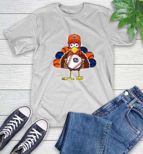 New York Mets Turkey thanksgiving T-Shirt