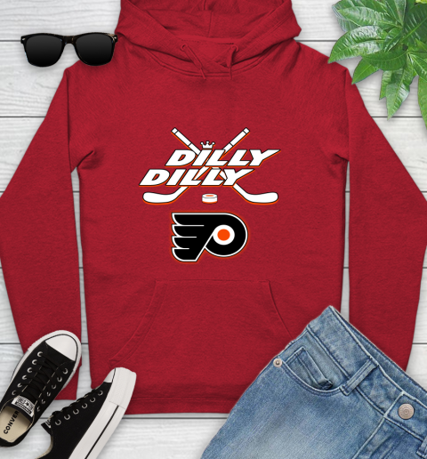 NHL Philadelphia Flyers Dilly Dilly Hockey Sports Youth Hoodie 11