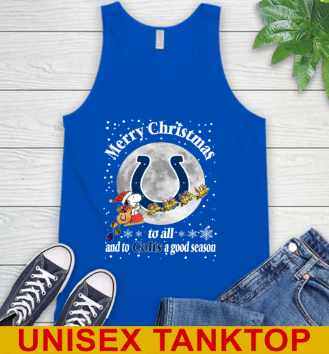 Indianapolis Colts Merry Christmas To All And To Colts A Good Season NFL Football Sports Tank Top 4