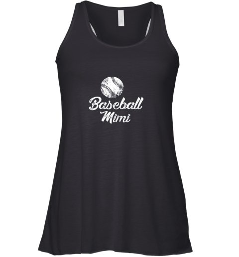 Baseball Mimi Shirt, Cute Funny Player Fan Gift Racerback Tank