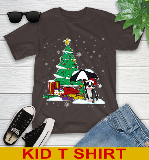 Boston Terrier Christmas Dog Lovers Shirts 102
