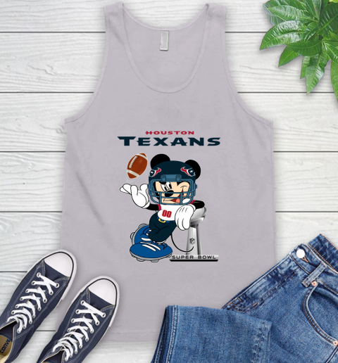 NFL Houston Texans Mickey Mouse Disney Super Bowl Football T Shirt Tank Top 4