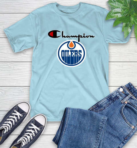 NHL Hockey Edmonton Oilers Champion Shirt T-Shirt 12