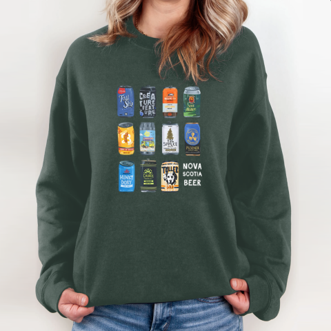 uthl nova scotia beer sweatshirt 35 front forest