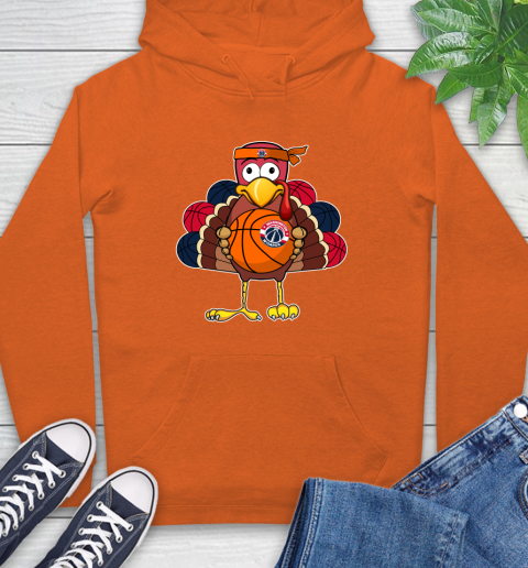 Washington Wizards Turkey thanksgiving day Hoodie 5