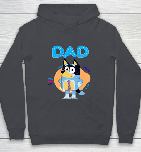 Bluey Dad Lover Forever Father's Day Youth Hoodie 7