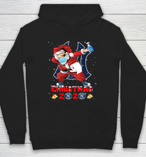 New York Yankees Funny Santa Claus Dabbing Christmas 2020 MLB Hoodie
