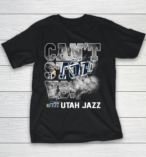NBA Utah Jazz Basketball Can't Stop Vs Youth T-Shirt