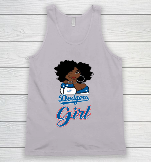 Los Angeles Dodgerss Girl MLB Tank Top 4