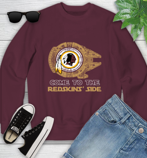 NFL Come To The Washington Redskins Wars Football Sports Youth Sweatshirt 4