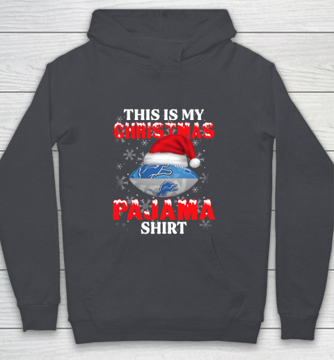 Detroit Lions This Is My Christmas Pajama Shirt NFL Youth Hoodie 5