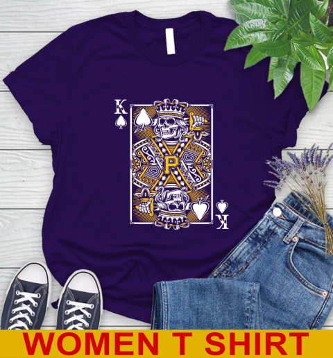 Pittsburgh Pirates MLB Baseball The King Of Spades Death Cards Shirt Women's T-Shirt 4