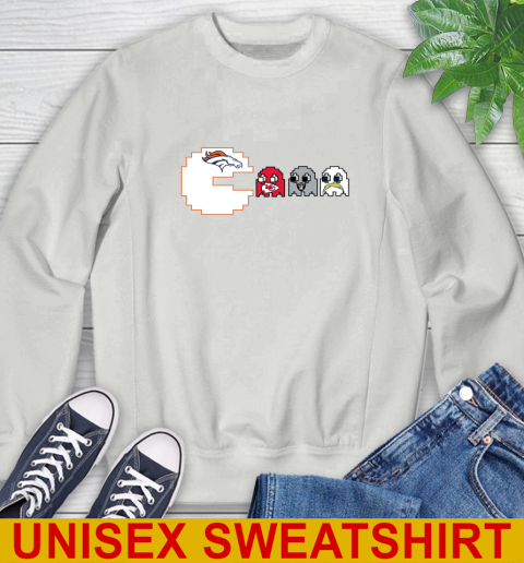 Denver Broncos NFL Football Pac Man Champion Sweatshirt 5
