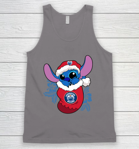 Edmonton Oilers Christmas Stitch In The Sock Funny Disney NHL Tank Top 7